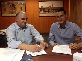 Firma del convenio APEHT - UCITY Firma del convenio APEHT - UCITY