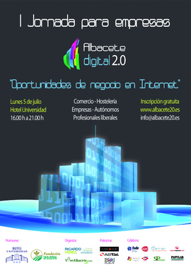 Cartel Jornada Albacete Digital 2.0 Cartel Jornada Albacete Digital 2.0