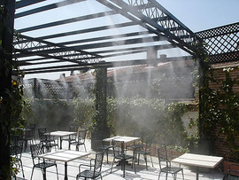 Sistema pulverización de agua Sistema pulverización de agua