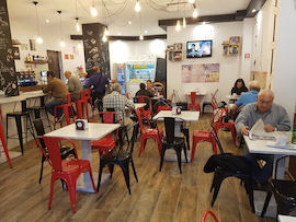 Interior Cafetería Vintage Almansa Interior Cafetería Vintage Almansa